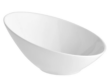 Slanted Porcelain Bowl, 20 oz