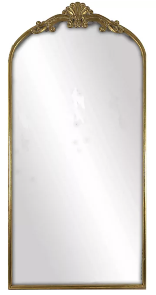 Enchanted Mirror, Gold, 72” H x 36”W