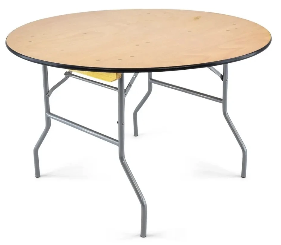 Banquet Table, Wooden / Folding Legs