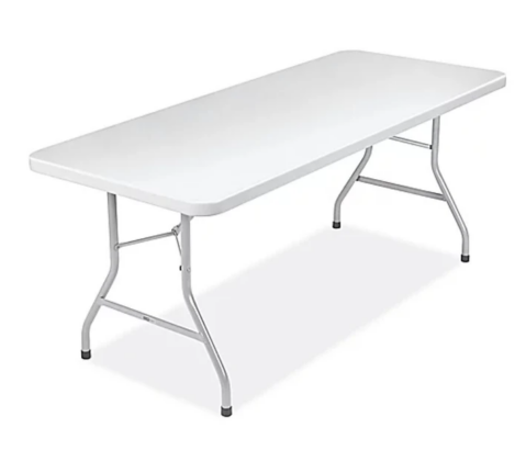 Banquet Table, Plastic / Folding Legs