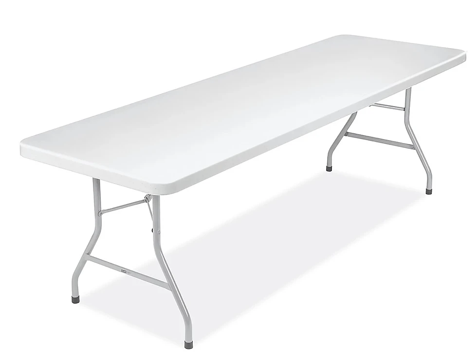 Banquet Table, Plastic / Folding Legs