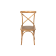 Oak Cross Back with Cane Woven Seat