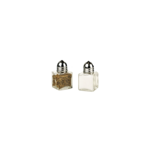 Salt & Pepper Shaker Set, Chrome Top