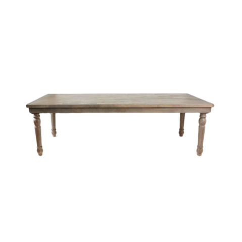 Driftwood Farm Table, 8 ft. x 40 in.