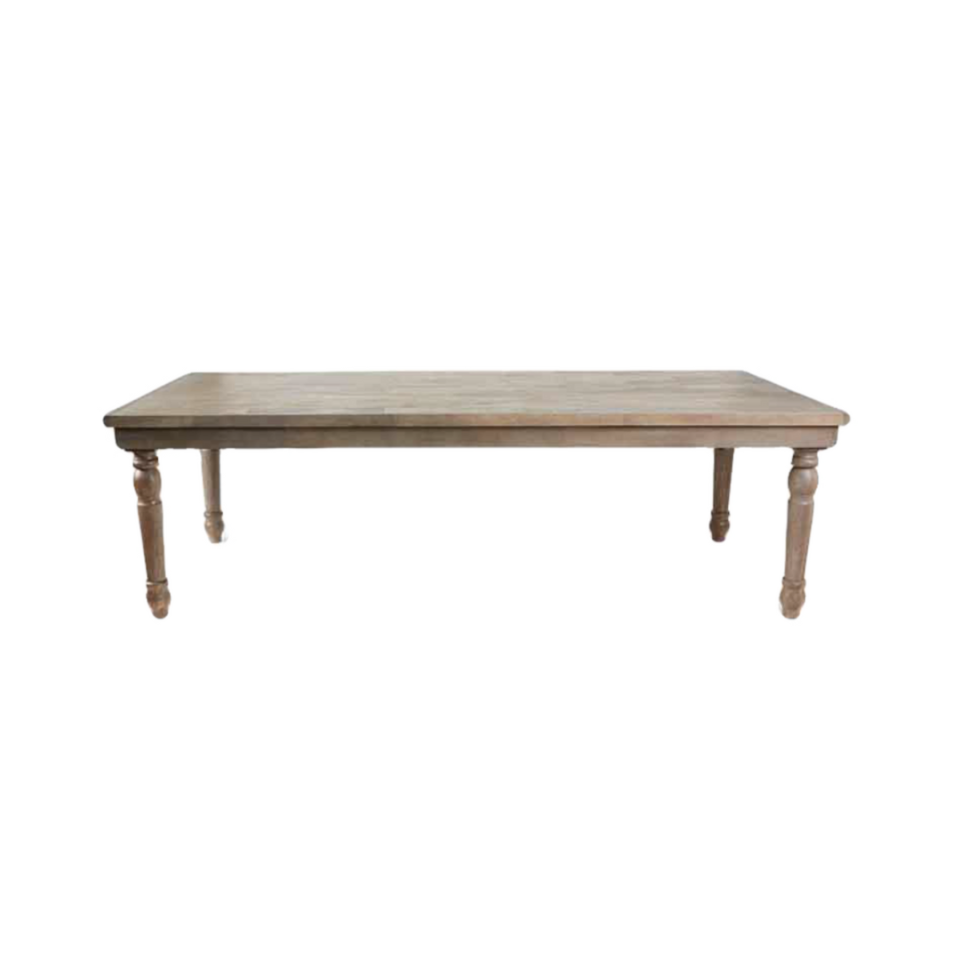 Driftwood Farm Table, 8 ft. x 40 in.