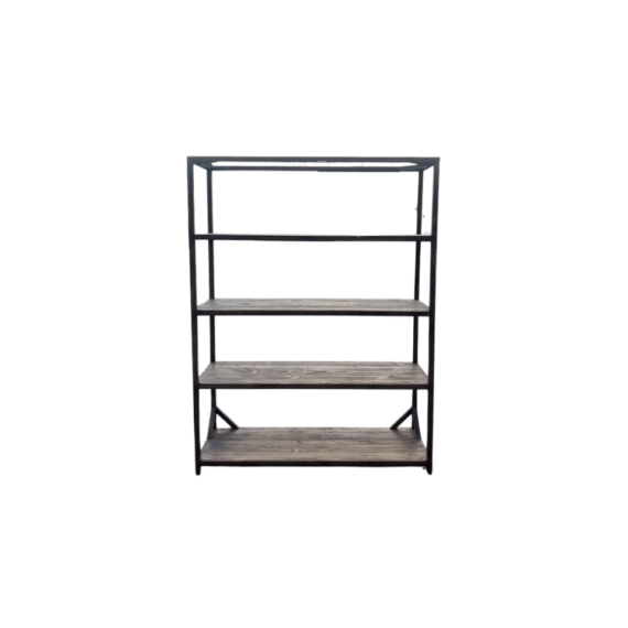 English Chestnut Bookcase, 65 in. x 20 in. x 84 in.