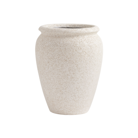 Mykonos Urn, 19.5" H x 15.5" D