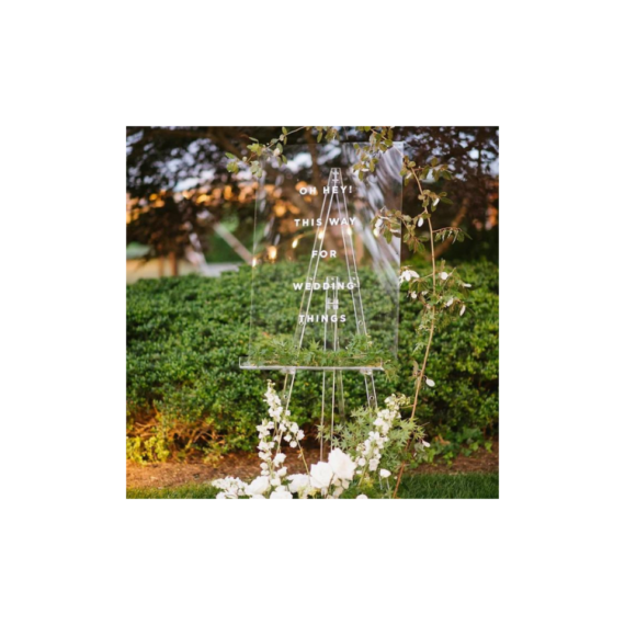 Acrylic Tripod Easel