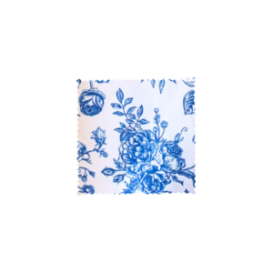 Poly Party Toile, Royal Blue