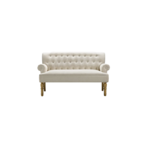 Linen Settee, 60"