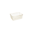 Gold Wire Bread Basket, 8" x 7" x 4"