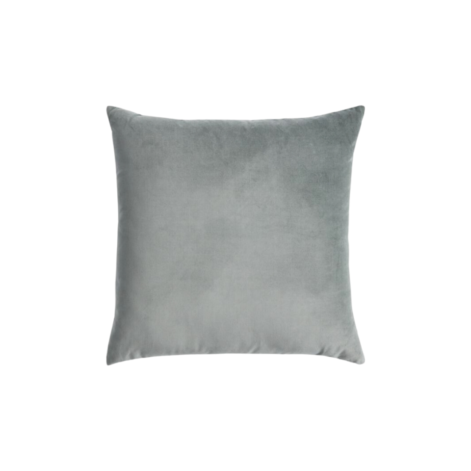 Atlantic Velvet Throw Pillow