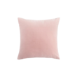 Blush Velvet Throw Pillow