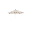 Classic White & American Oak Umbrella