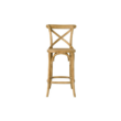 Cross Back Bar Chair, Natural
