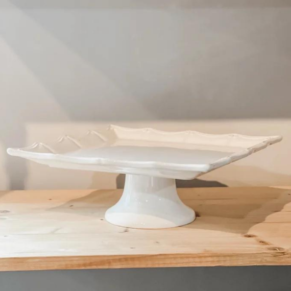 Square Cake Plate