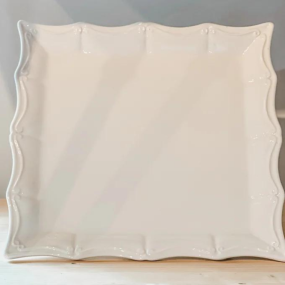 Square Cake Plate