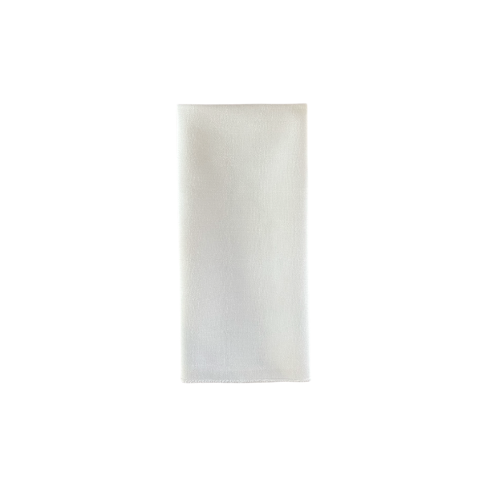 Cotton Blend Napkin, Classic White