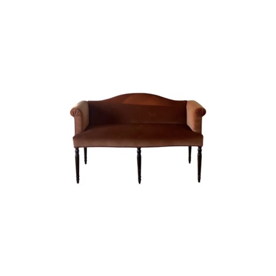 Terracotta Settee, Vintage
