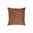 Terracotta Velvet Throw Pillow