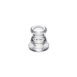 Thimble Candlestick, Glass