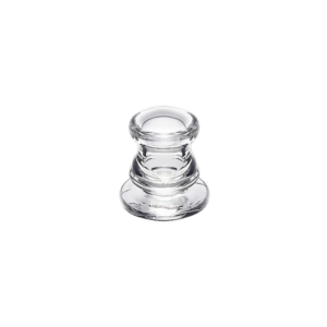 Thimble Candlestick, Glass