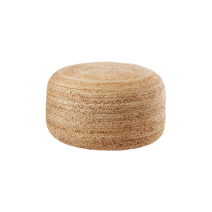 Seagrass Pouf, 20.5 in.