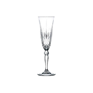 Melodia Crystal Cut Champagne Flute, 5.5 oz.