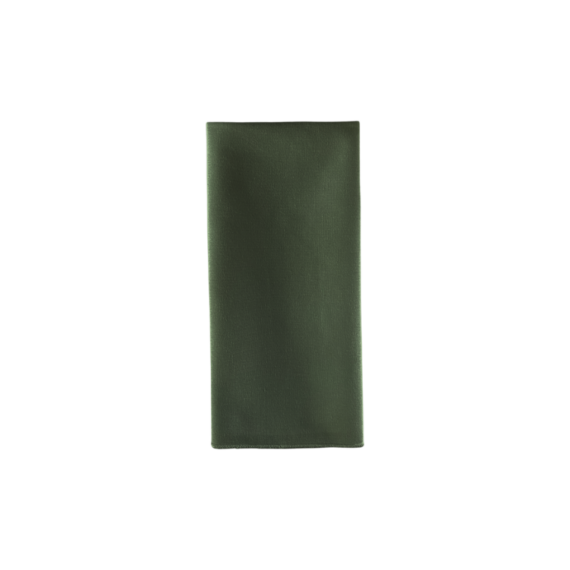 Cotton Blend Napkin, Evergreen