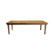 French Farm Table, American Honey, 8' x 42"