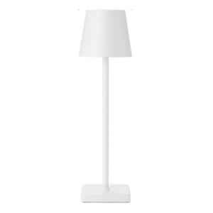 West Palm Table Lamp, White