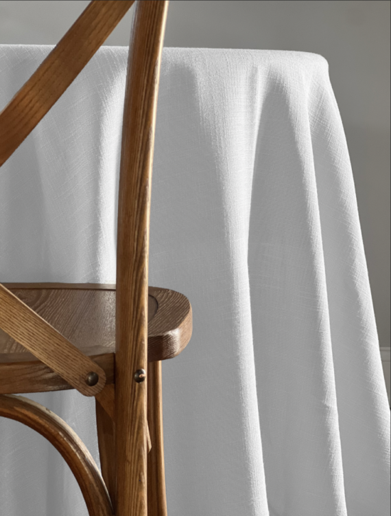Panama Linen, White