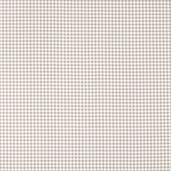 Gingham Linen, Ecru
