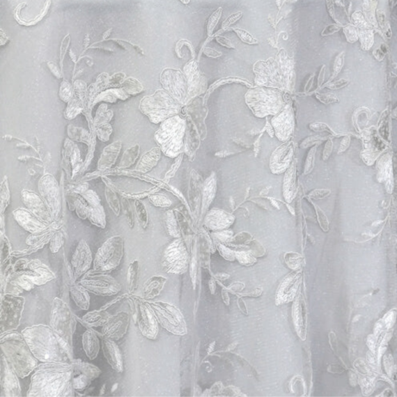 Ophelia Overlay, White