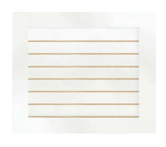 Gatsby Shelf, Natural & White