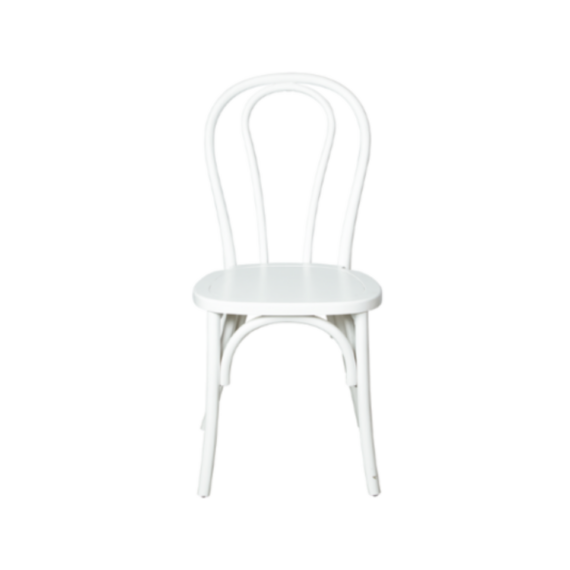 White Bentwood Chair