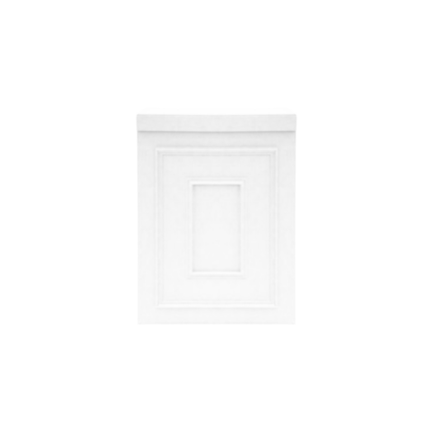 White Stage Facade Corner Pillar
