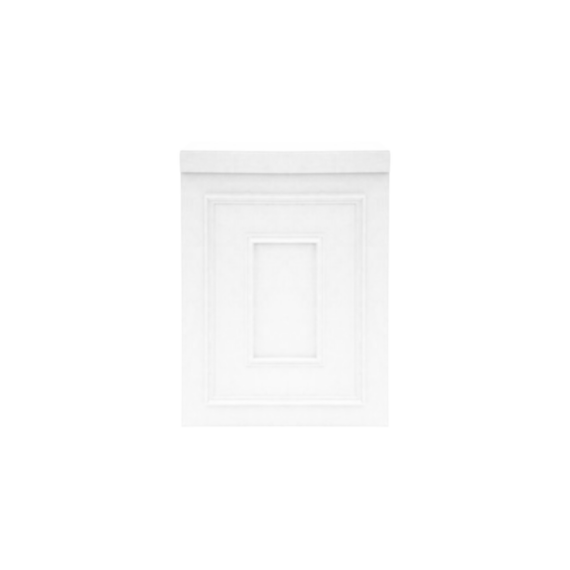 White Stage Facade Corner Pillar