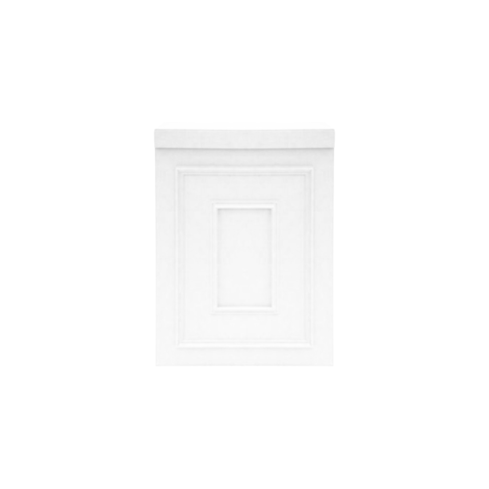 White Stage Facade Corner Pillar