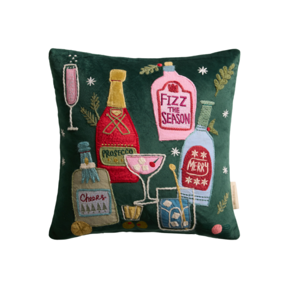 Fizz the Season Pillow