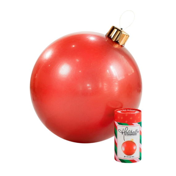 Holiball, Vintage Red