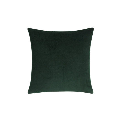 Forest Velvet Throw Pillow