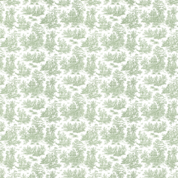 Betsy Toile Linen, Soft Sage