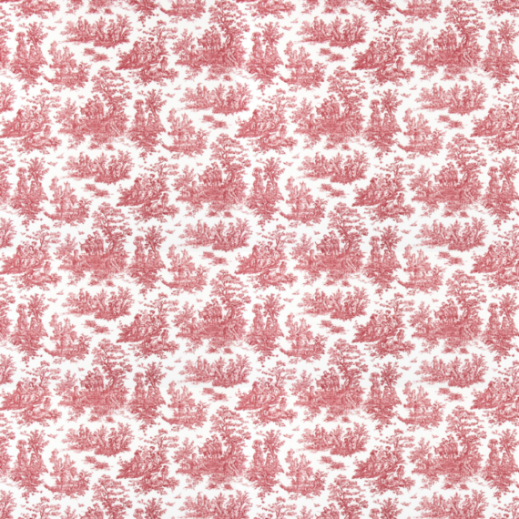 Betsy Toile Linen, Cherry