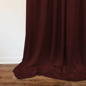 Merlot Jasmine Drapery Fabric