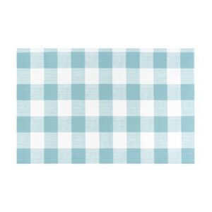 Ocean Check Drapery Fabric