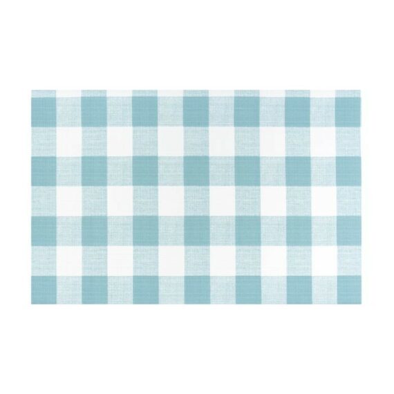 Ocean Check Drapery Fabric