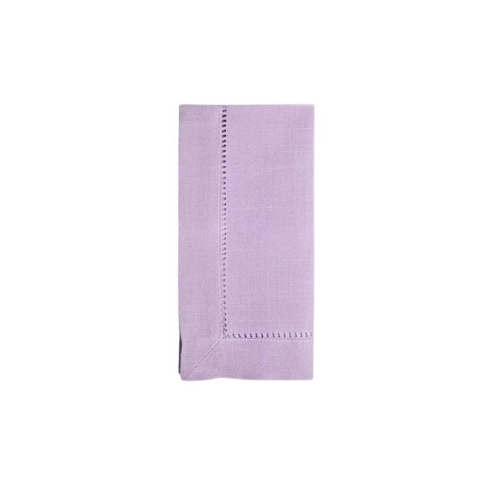 Hemstitch Napkin, Lavender