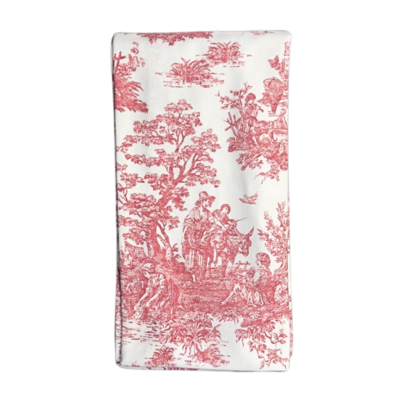Betsy Toile Napkin, Cherry