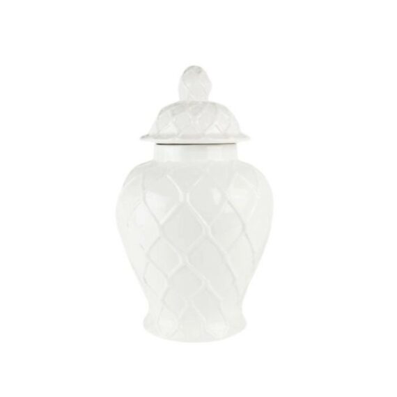 White Ginger Jars